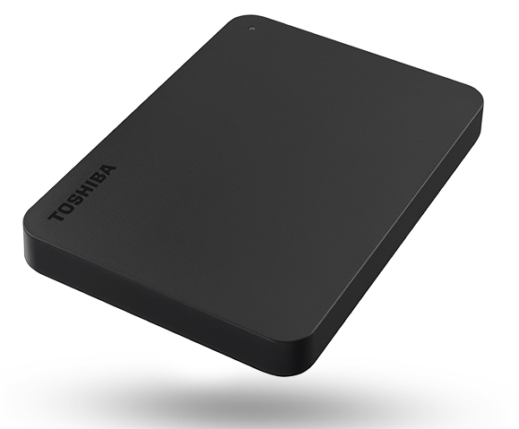 Disco duro de 3 TB - Toshiba Canvio Basics, 2.5 pulgadas, USB 3.0, Negro