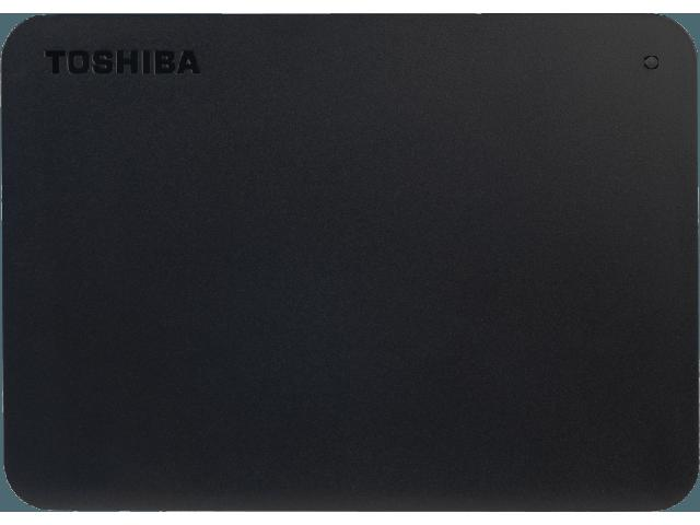 Disco duro de 3 TB - Toshiba Canvio Basics, 2.5 pulgadas, USB 3.0, Negro