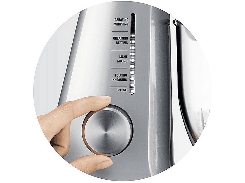 Sage Küchenmaschine The Bakery Boss in Edelstahl SEM825BAL2EEU1 Küchenmaschine Silber (Rührschüsselkapazität: 4,7 l, 1200 Watt) — Foto 2 von 5