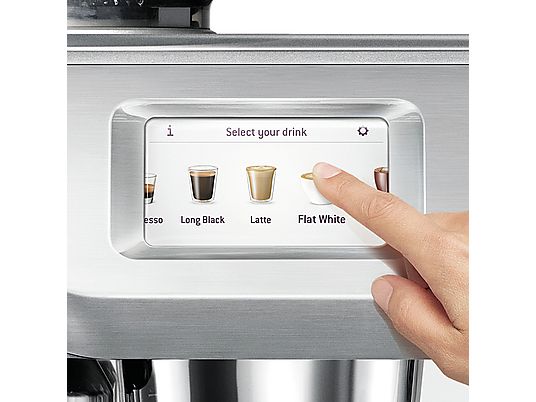 SAGE SES990BSS4EEU1 the Oracle Touch Espresso-Maschine (Silber, Integrierte Kaffeemühle, 2400 Watt, )