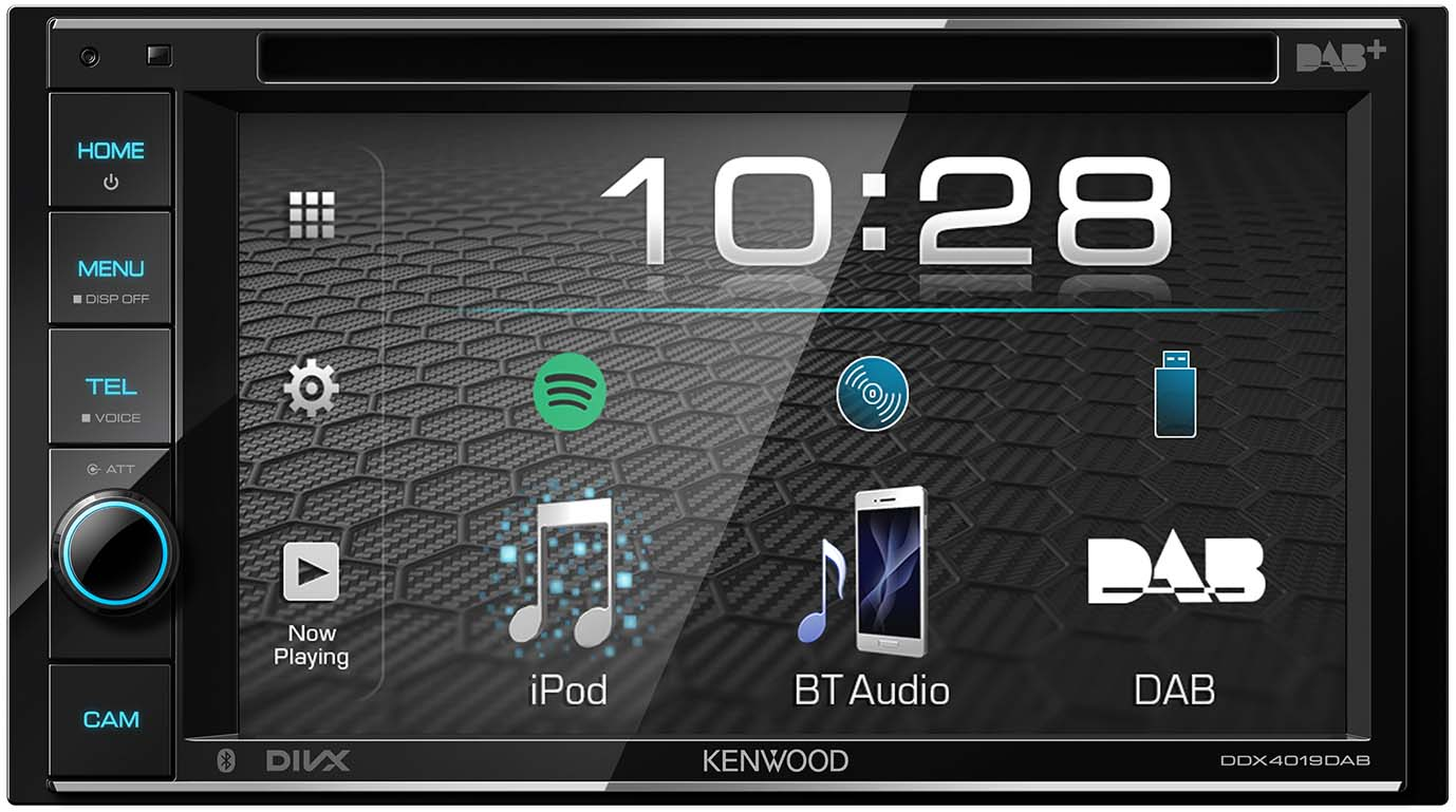 KENWOOD DDX4019DAB Moniceiver 2 DIN (Doppel-DIN), 50 Watt