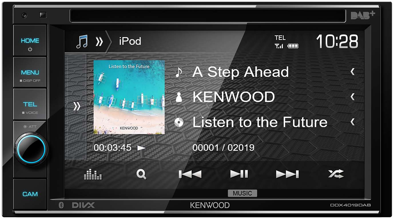 KENWOOD DDX4019DAB Moniceiver 2 DIN (Doppel-DIN), 50 Watt
