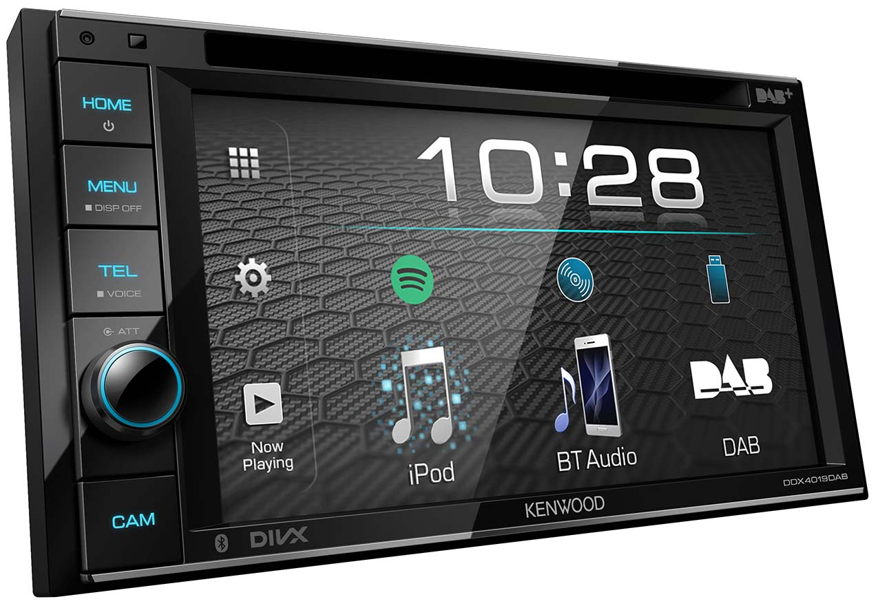 KENWOOD DDX4019DAB Moniceiver 2 DIN (Doppel-DIN), 50 Watt