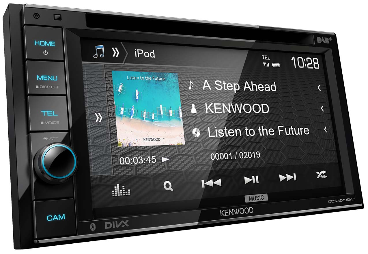 KENWOOD DDX4019DAB Moniceiver 2 DIN (Doppel-DIN), 50 Watt