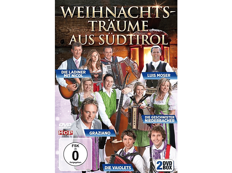 VARIOUS - Weihnachtsträume Südtirol-Folge aus 1+2 (DVD) 