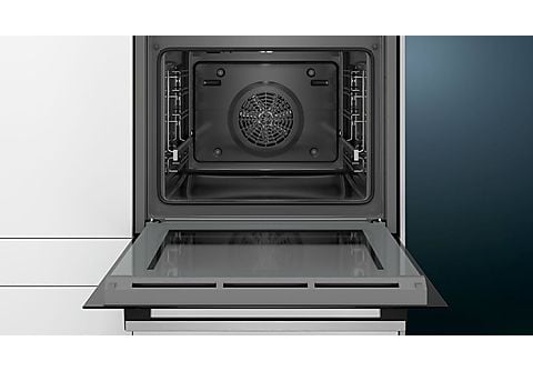Horno  Siemens HB514AER0, Multifunción, 71 l, Función grill, Perfect  Cooking 3D, Negro
