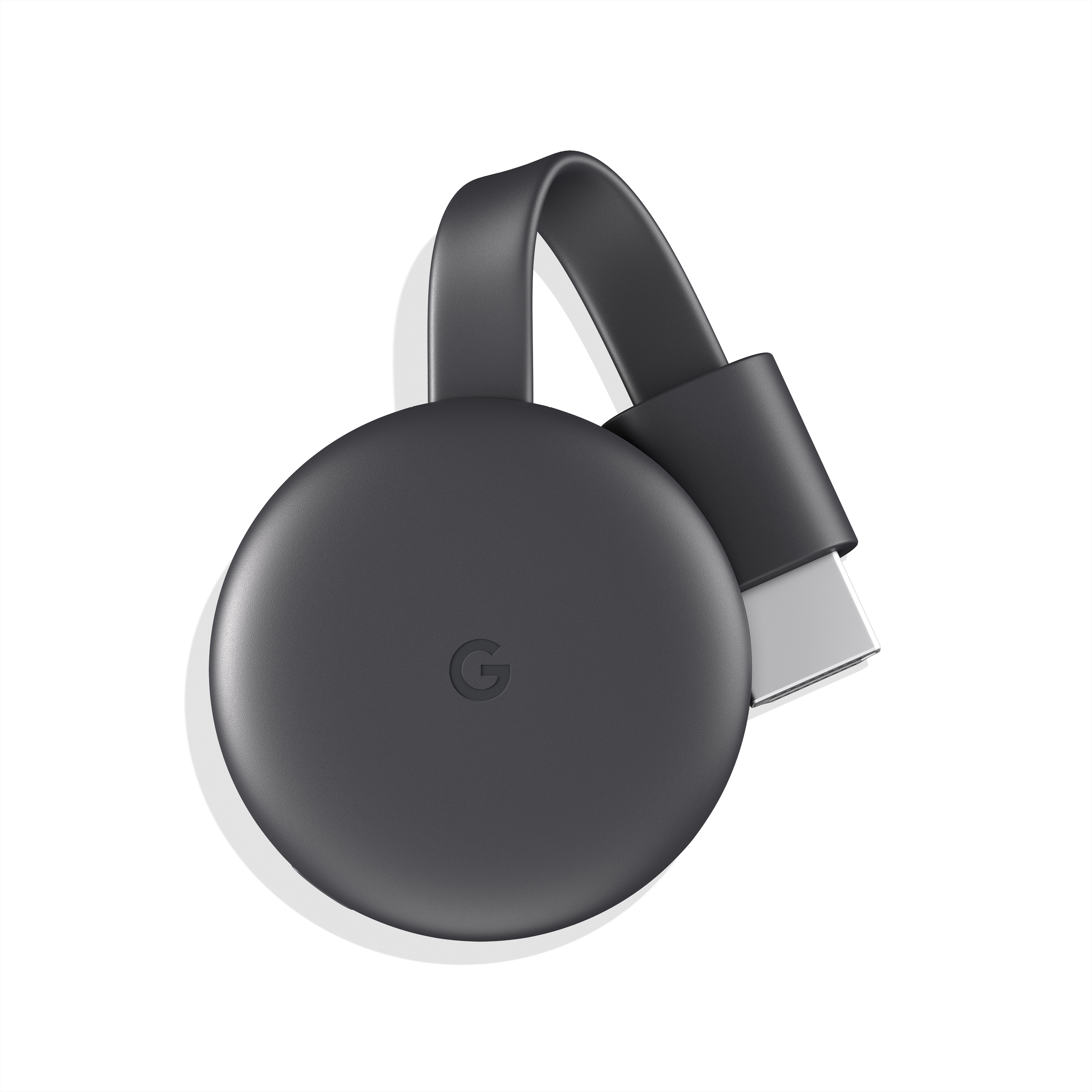GOOGLE Chromecast Streaming Player, 3. Generation Streaming Player, Karbon
