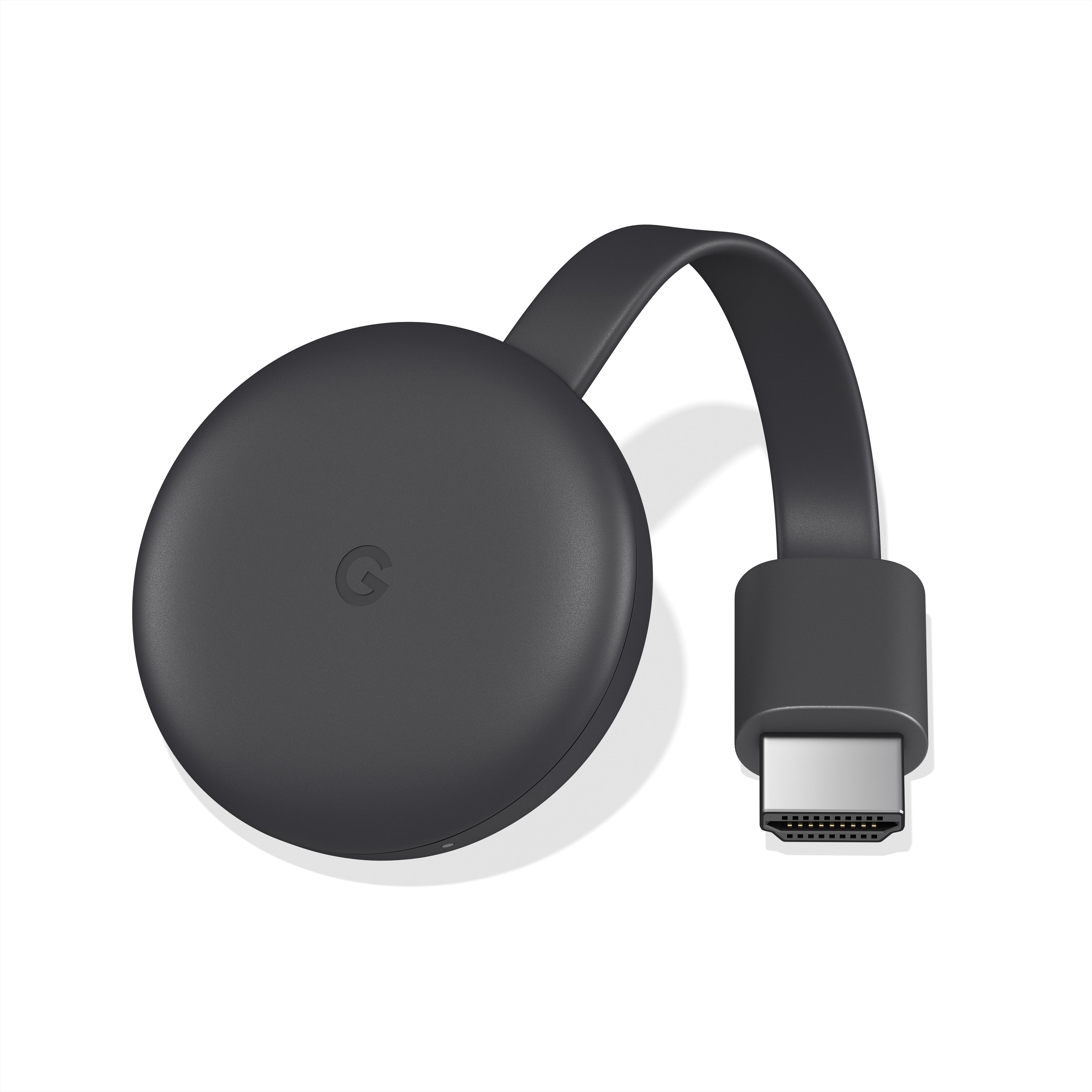 GOOGLE Chromecast Streaming Player, 3. Generation Streaming Player, Karbon
