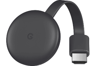 GOOGLE Chromecast Streaming Player, 3. Generation Player, Karbon Streaming Player kaufen | SATURN