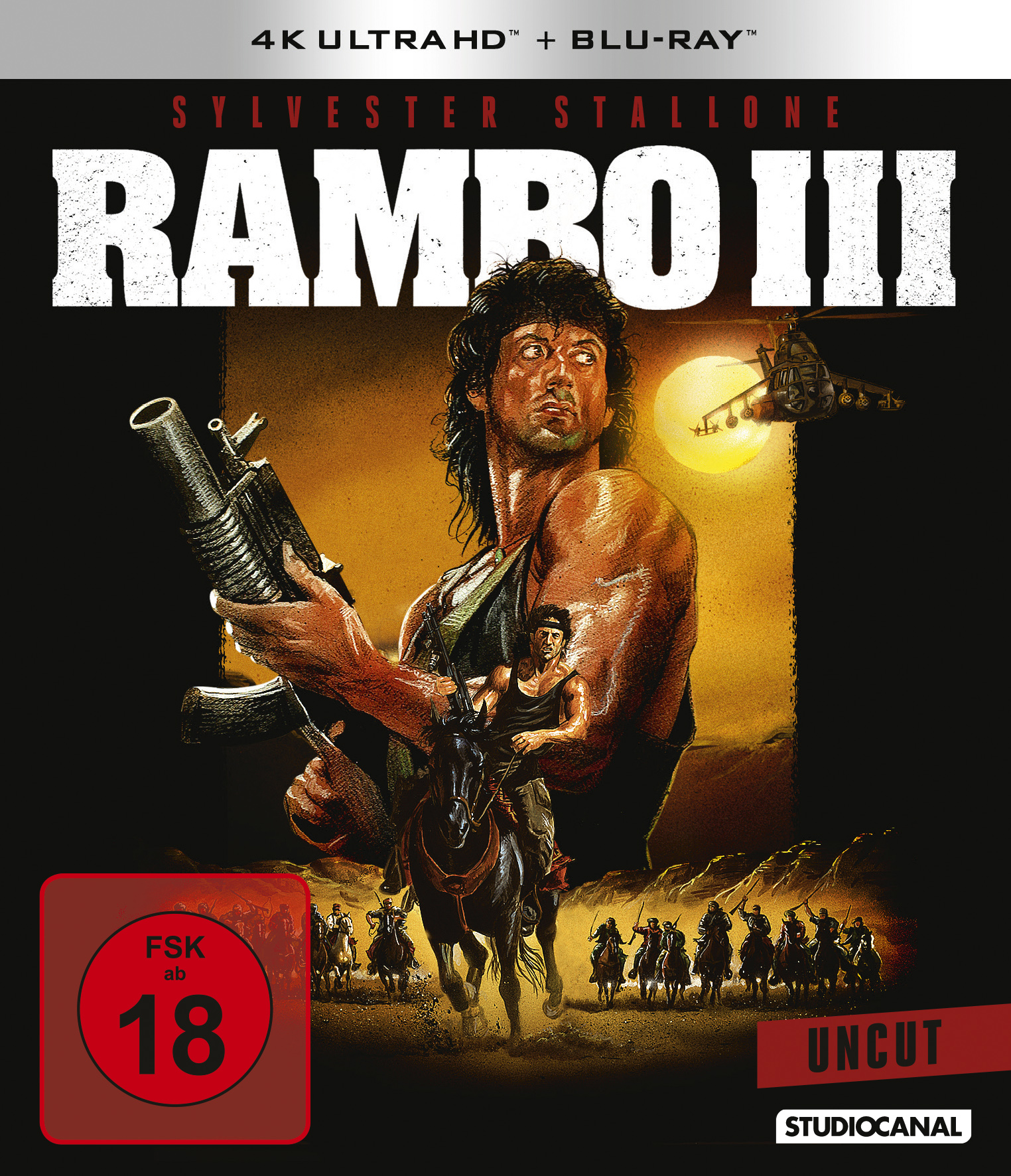 Blu-ray III + Blu-ray Rambo 4K Ultra HD