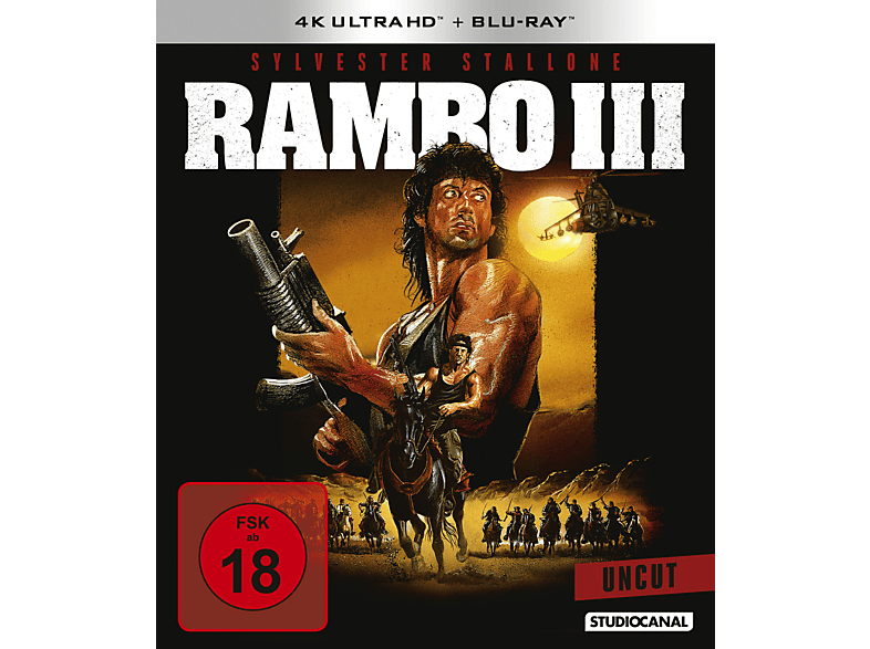 Rambo III 4K Ultra HD Blu-ray + Blu-ray