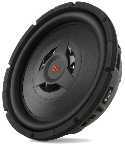Subwoofer - JBL CLUB WS1200, Para coche, 1000 W, 30.5 cm, Pasivo, Interruptor de impedancia