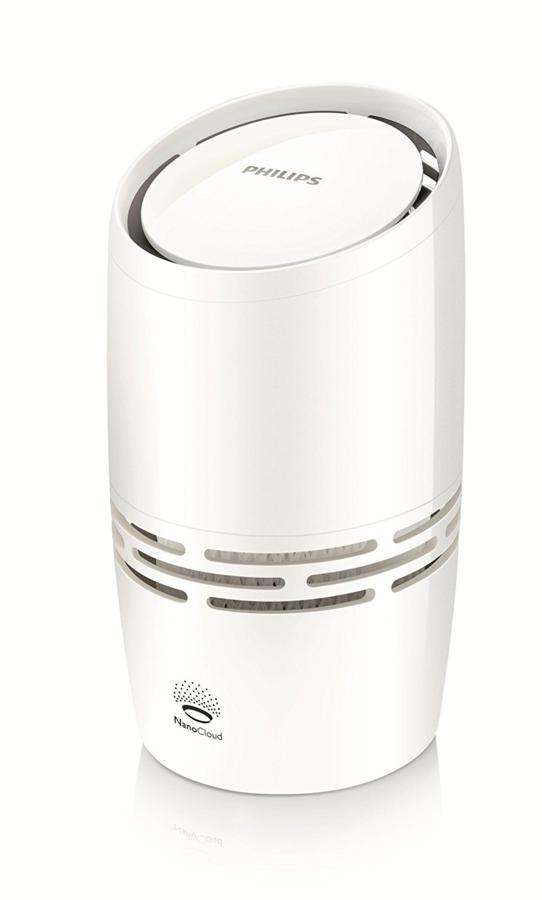 Humidificador - Philips HU4706/11, 150 ml/h, Capacidad 1,3 L, Blanco