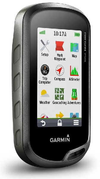 GPS Montaña - Garmin Oregon 750, Pantalla táctil TFT 3", Cámara 8 MP, 4 GB, IPX7, Negro