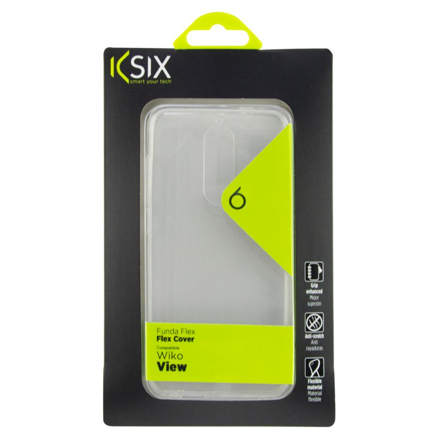 Funda - Ksix Flex TPU, Para Wiko View, Transparente
