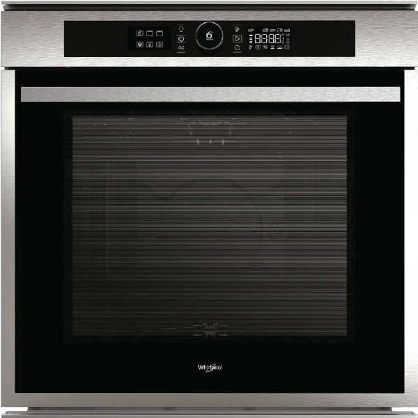 Horno - Whirlpool AKZM 8680/IX, Multifunción, Pirolítico, 73 L, 60 cm, A+, Inox Antihuellas