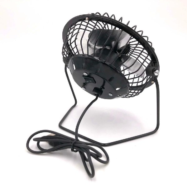 Mini ventilador de sobremesa - Quick Media Mini ventilador USB 6" (On&Off), 3 W, Plug and Play