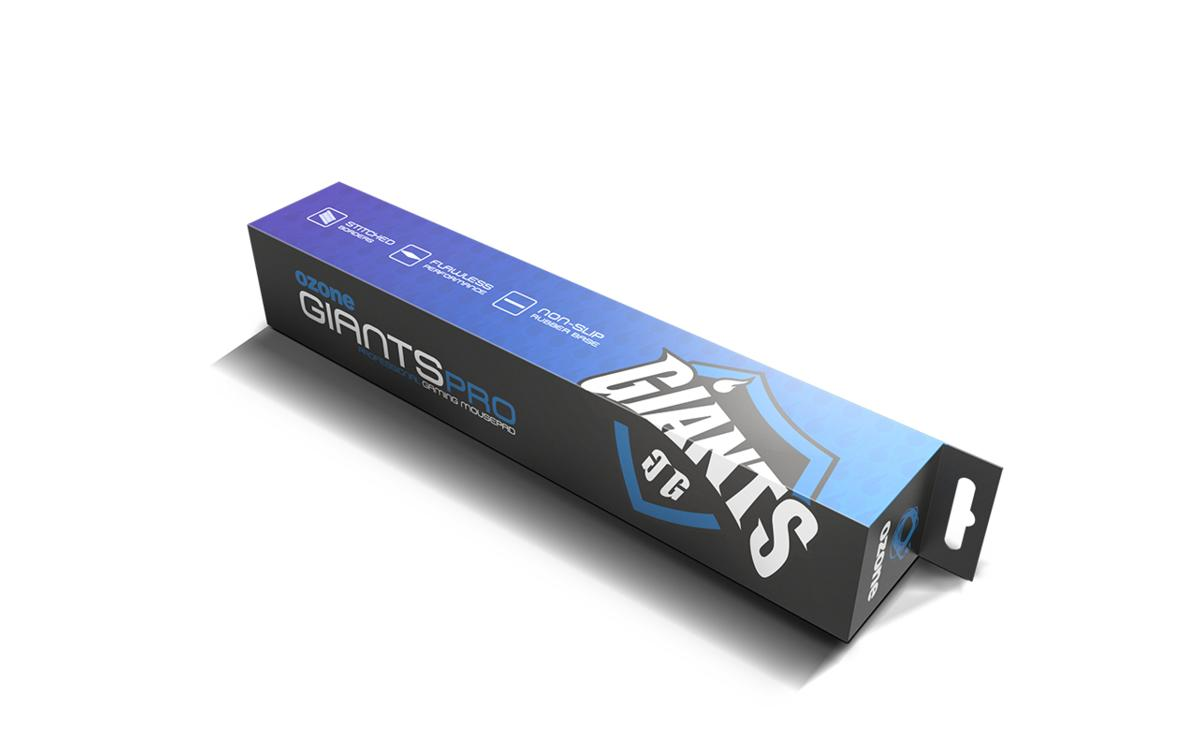 Alfombrilla gaming - Ozone Giants Pro Azul, Blanco