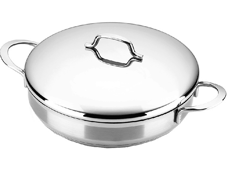 Olla Magefesa Tartera 26 cm acero inoxidable fondo termodifusor milenium – familia de productos fabricada en 1810 compatible con todo tipo cocina. limpieza y apta 26cm