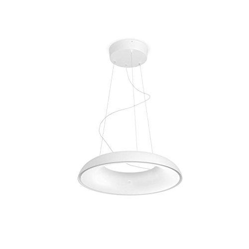 Lámpara - Philips Hue Amaze, Colgante, LED blanca inteligente, Con mando, Luz blanca de cálida a fría