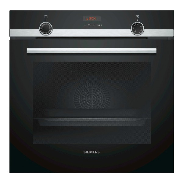 Horno - Siemens HB574AER0, Multifunción, Pirolítico, 71L, 7 funciones, Display LED, Negro