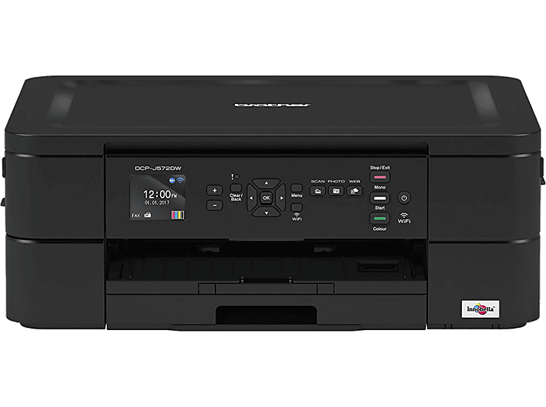 Brother Dcpj572dw Negro wifi 100 hojas impresora tinta a4 copia multifuncion