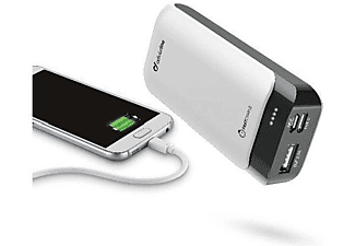 Batería externa - Cellular Line PowerUp 5200A, power bank, USB-C, Blanco