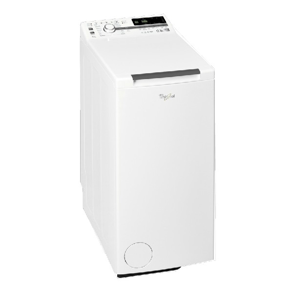 Lavadora carga superior - Whirlpool TDLR 70230, 7Kg, 1.200rpm, Colors 15º, 6th Sense, Blanco