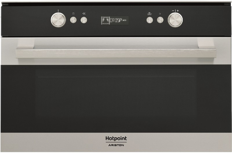 Microondas integrable - Hotpoint MD 764 IX HA, 31 L, 1000 W, 7 niveles de potencia, G