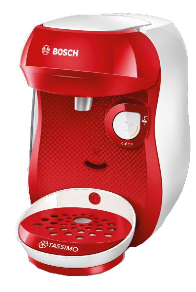 Cafetera de cápsulas - TAS1006 BOSCH, 1400 W, Rojo