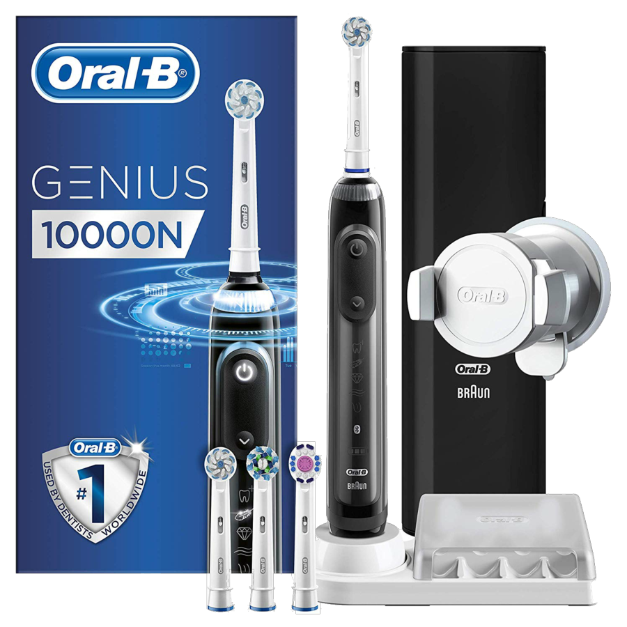 Cepillo Eléctrico - Oral-B Genius 10000N Sensi Ultrathin 6 modos de cepillado Protector de encías