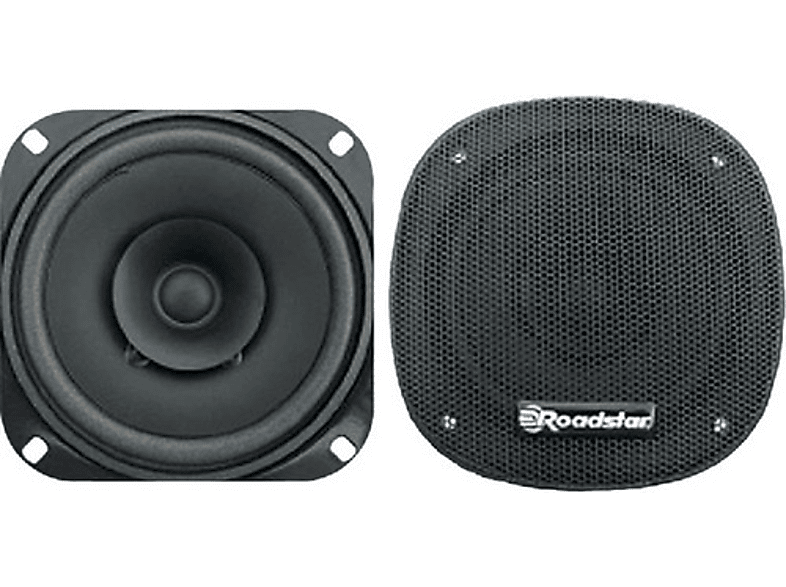 Altavoces coche - Roadstar PS 10-15, 30 W, 90 dB, 10-18000 Hz, Negro