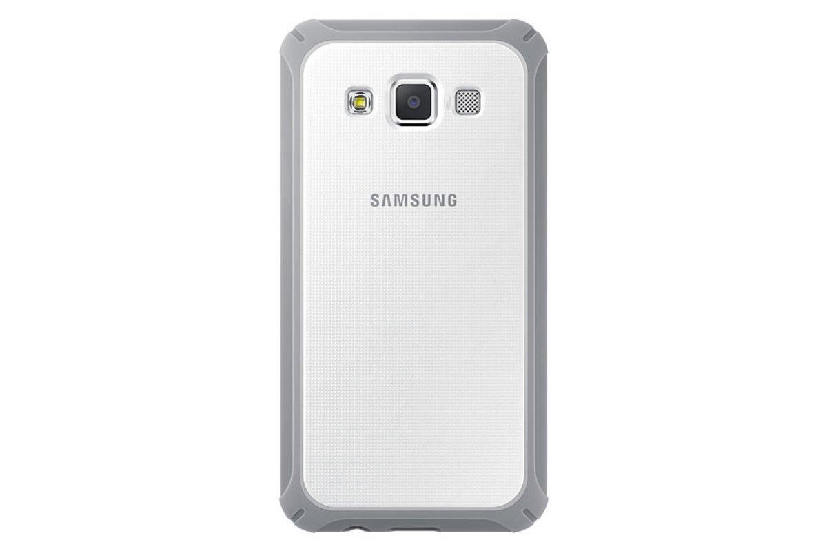 Funda carcasa para Samsung Galaxy A3 - Anymode, gris transparente