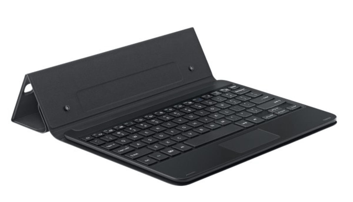 Funda con teclado para Galaxy Tab S2 9.7 - Samsung Book Key Cover, negro, stand, on/off automático