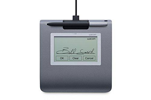 Tableta de firma - Wacom STU-430V, Pantalla LCD, 4.5", USB, Plateado