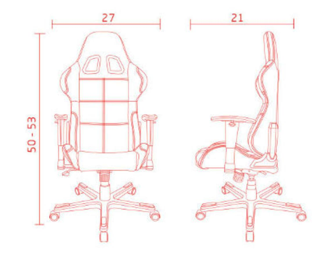 Silla gaming - DXRacer OH/FH11/NY (Serie Formula), Cojines, Respaldo Inclinable, Negra y Amarillo