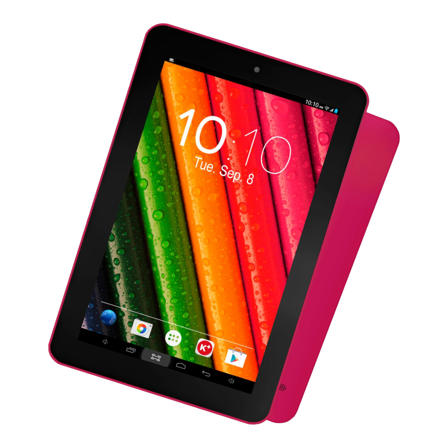 Tablet - Woxter QX 82, 1 GB RAM, Quad Core, 8 GB, Rosa