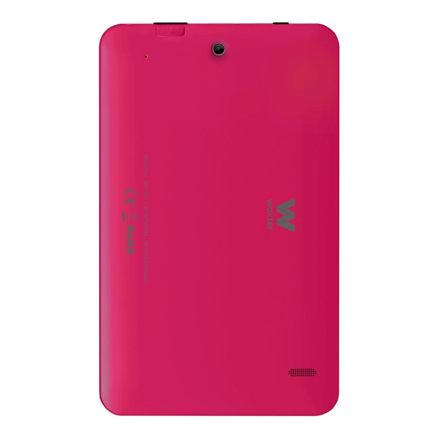 Tablet - Woxter QX 82, 1 GB RAM, Quad Core, 8 GB, Rosa