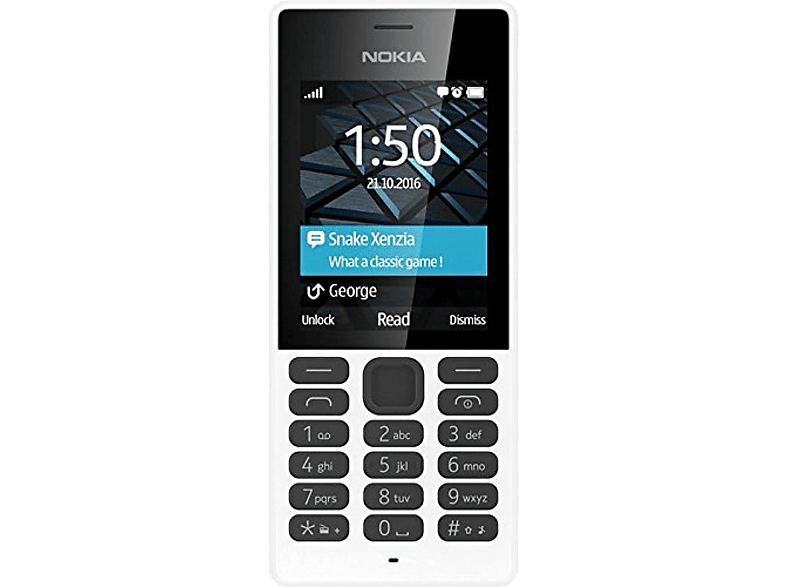 Teléfono Móvil - Nokia 150, 2,4, 4MB RAM + 4MB, Rojo