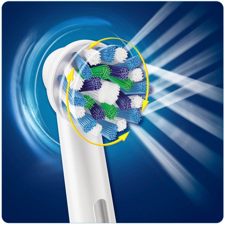 Cepillo Eléctrico - Oral-B Vitality CrossAction, Limpieza 2D, Temporizador