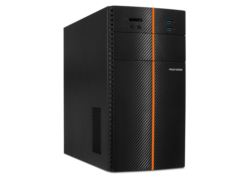 PC gaming - Microstar PCC499-M55 P6401 D, AMD Ryzen 5 1600, RX 480, 1TB HDD, FreeDos