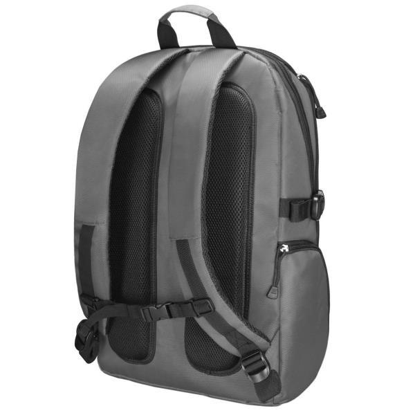 Mochila para portátil de 15.6" - e-Vitta Crossover, negra, de poliéster