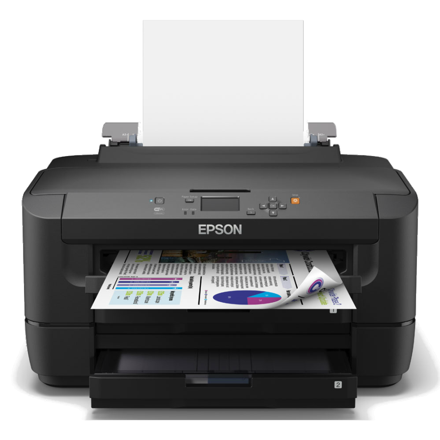 Epson Workforce Wf7210dtw color 4800 x 2400dpi a3 impresora tinta wifi ethernet 18ppm duplex con dos bandejas usb