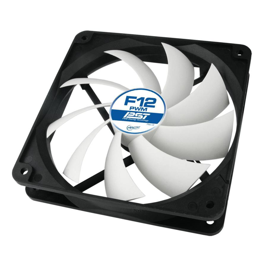 Ventilador - ARCTIC F12, 12cm, 600RPM a 1350RPM, 0,3 sonio