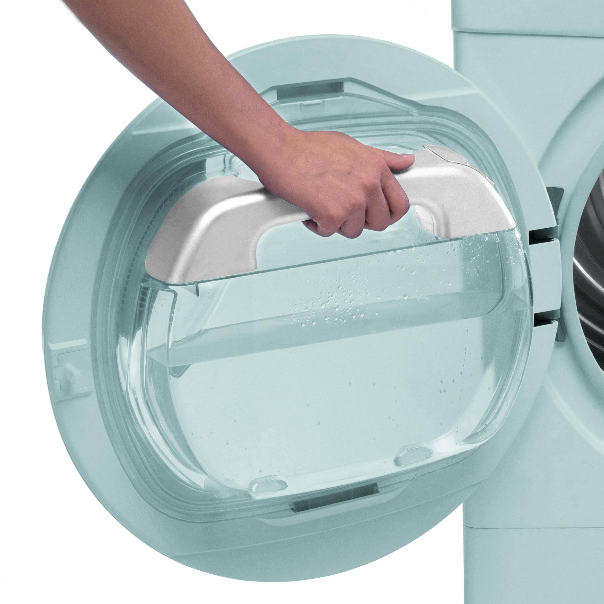 HOOVER GDX H8A2DCEX-84 Wärmepumpentrockner (8 kg, A++, Weiss/Chrome)