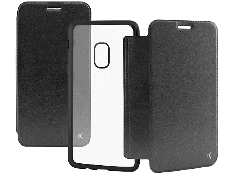 Ksix B8592FU88N Folio Negro funda para teléfono móvil