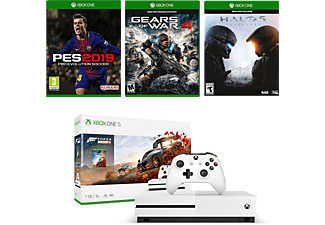 MICROSOFT Xbox One S 1TB Konsol Forza Horizon 4 + PES 2019