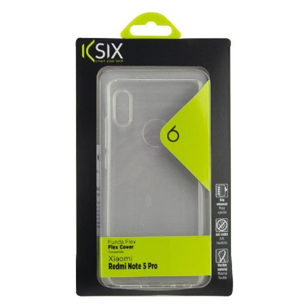 Ksix B9045FTP00 5.99" Funda Transparente funda para teléfono móvil