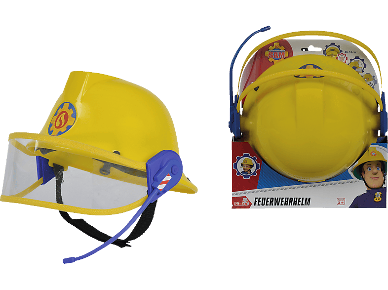 SIMBA TOYS Sam Feuerwehr Helm Helm Mehrfarbig