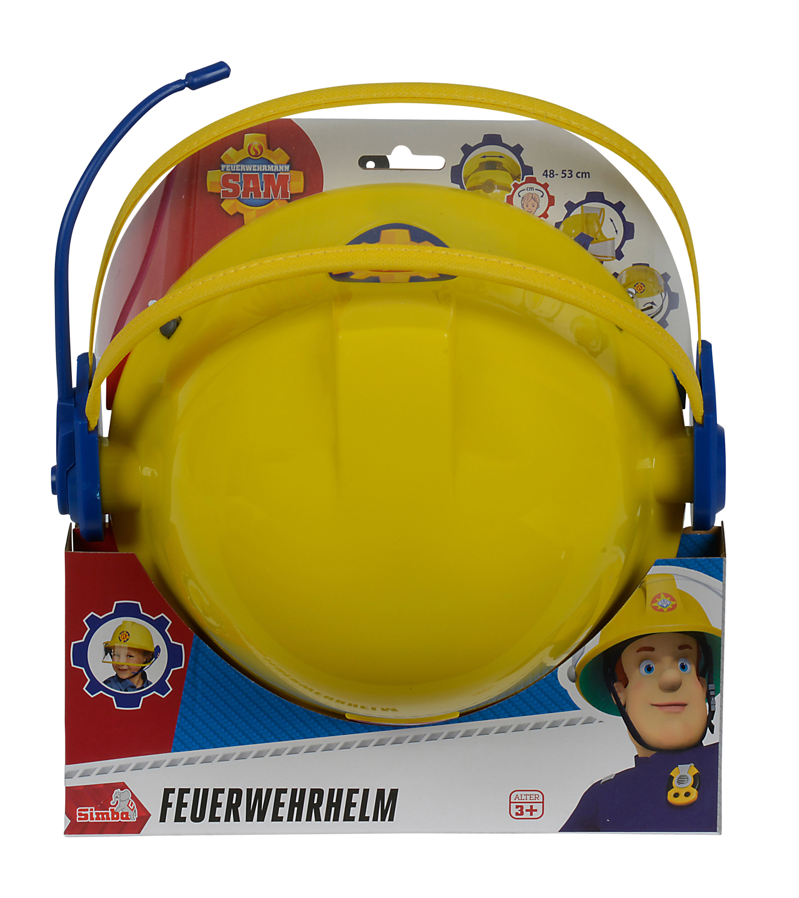 SIMBA TOYS Sam Feuerwehr Helm Helm Mehrfarbig